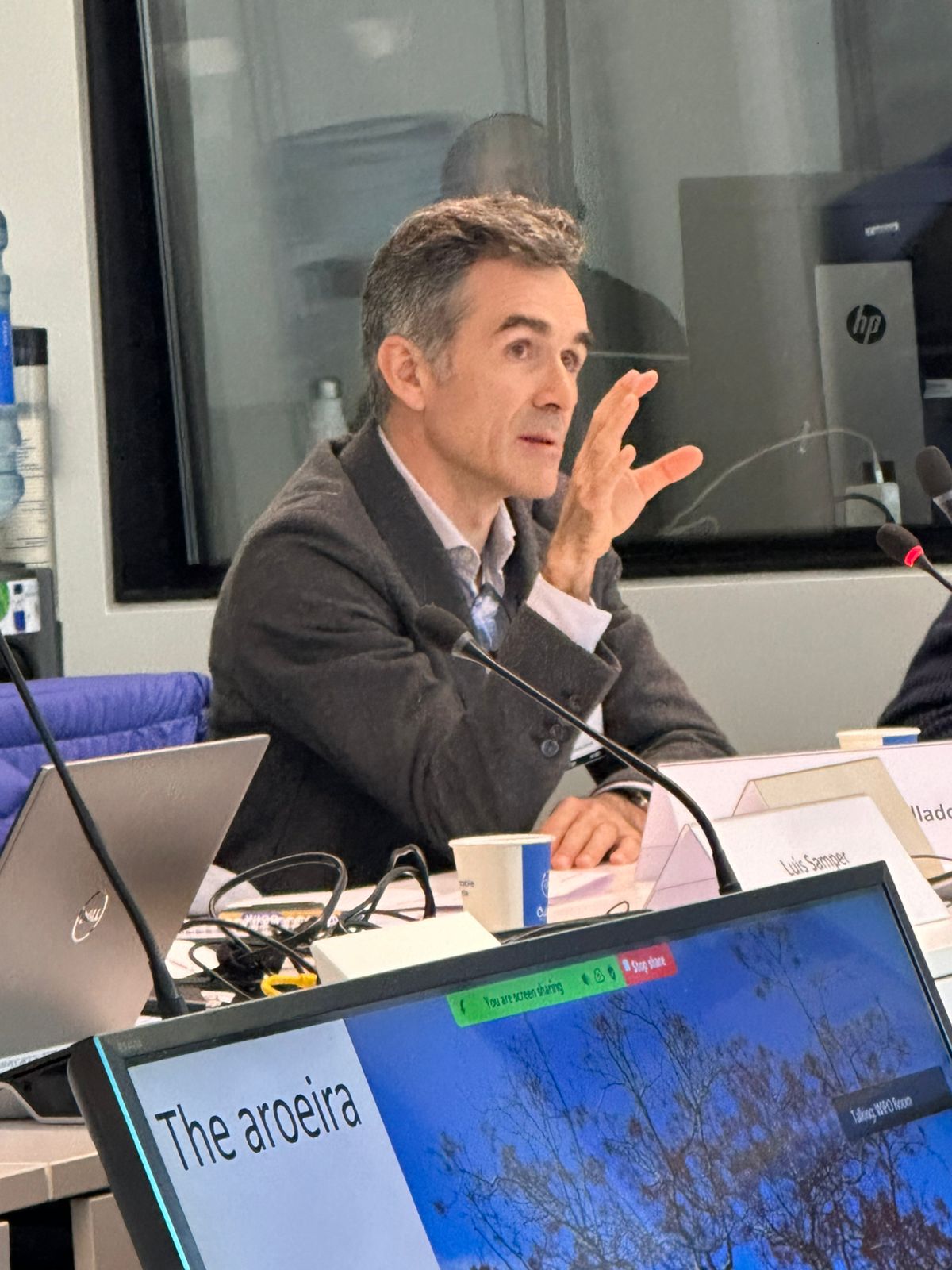 Carlos Tarrason presenting at WIPO 2025